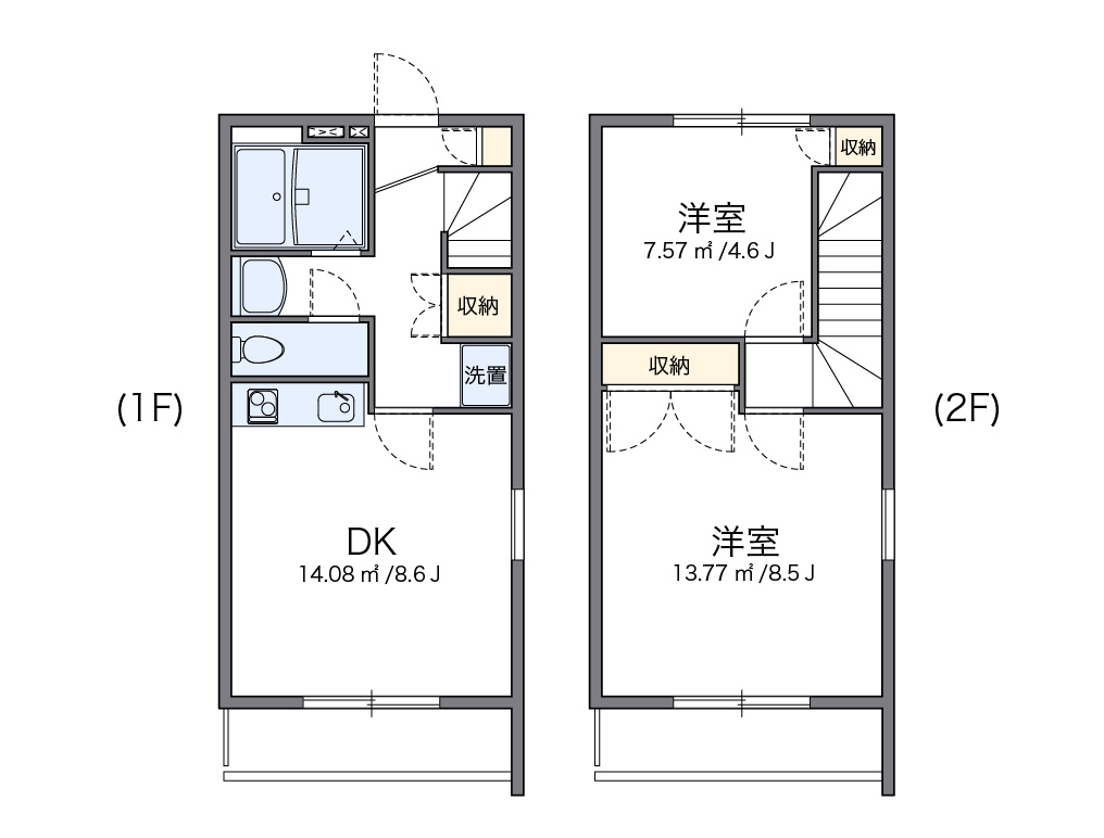 東京都三鷹市新川４丁目 間取り