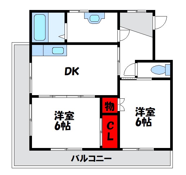 石田ビル 201号室 間取り