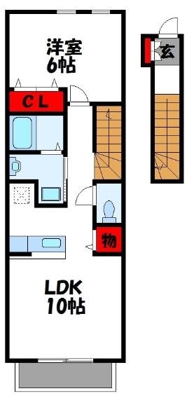 KEI　HOUSEⅡ  間取り