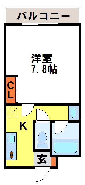 スリム太宰府 間取り図