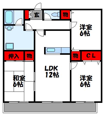 ヴァン・ヌーブ 間取り