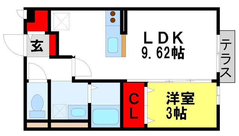 アモーレ五条 間取り