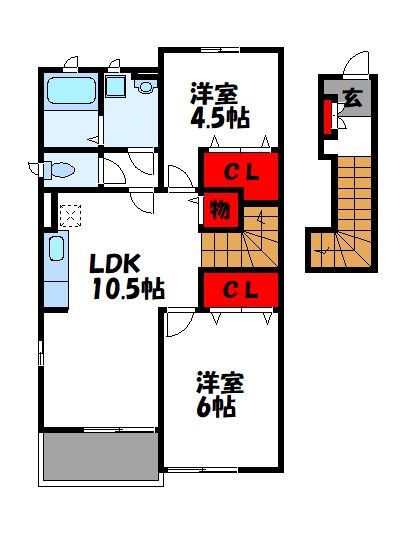 モンターニャⅡ 間取り