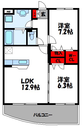 グレイスフローリア 間取り