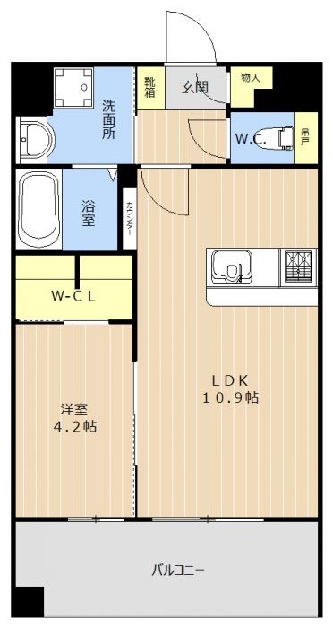 プレミアムレジデンス別府駅前 間取り