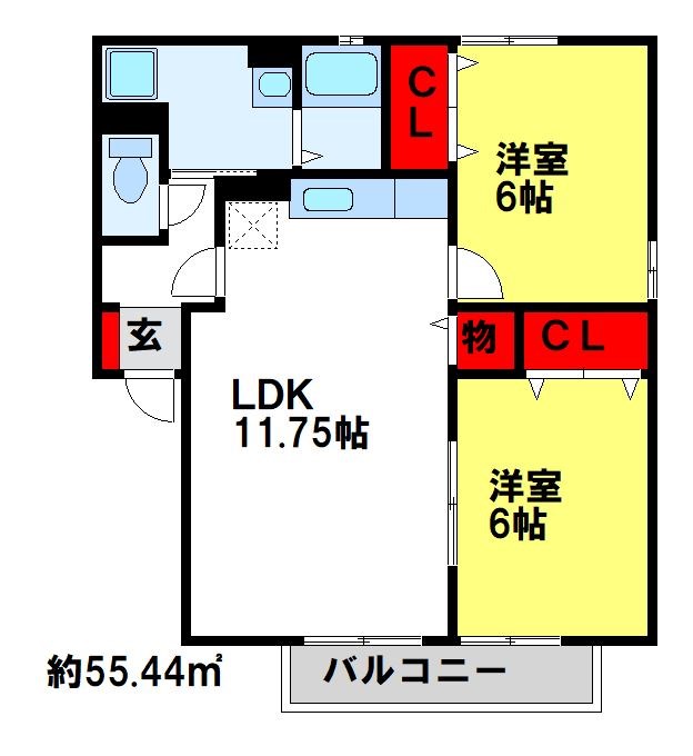 ラフィーヌ 間取り