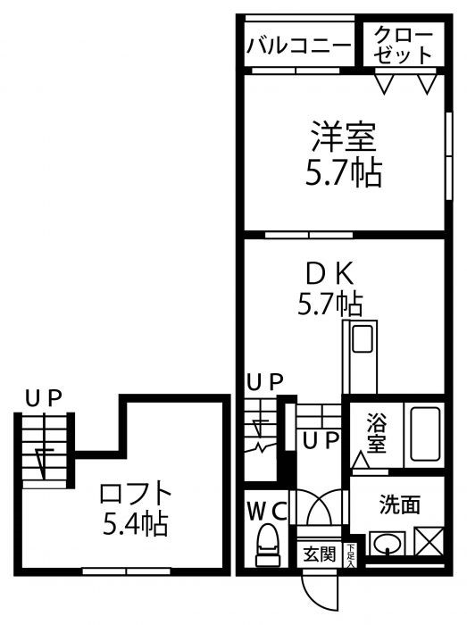 Quatre Couleur（キャトルクルール） 間取り