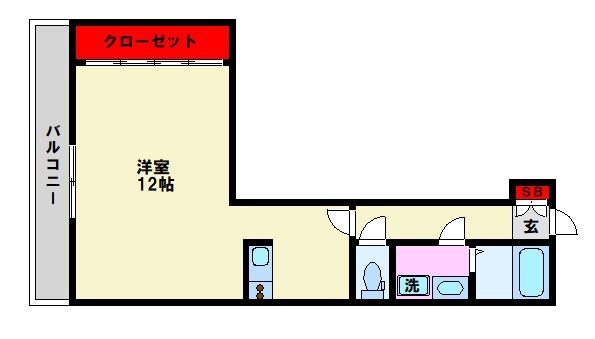 アルファウイング高宮東 間取り