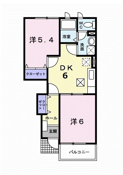 モンターニャⅠ 間取り