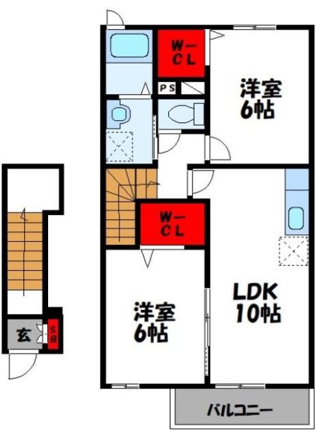 フースミーツハウス　A棟 間取り