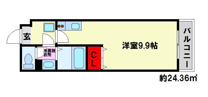 イ・カーサM’SⅡ 間取り