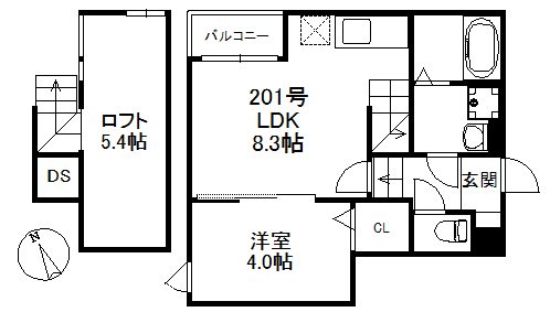 パサージュ箱崎 間取り