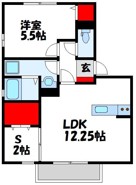 アルティスタB 間取り