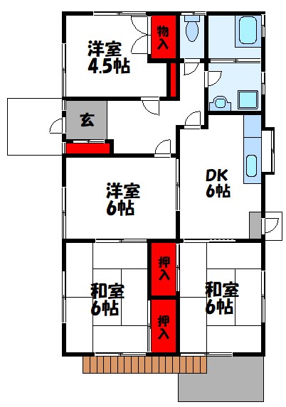 吉永貸家 間取り