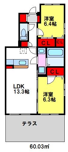 ステラ古野 間取り