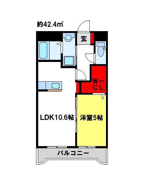 エトワール蔵上 間取り