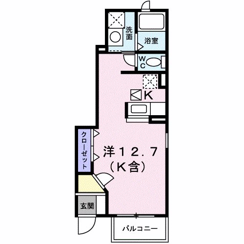 アベニュー二日市 間取り