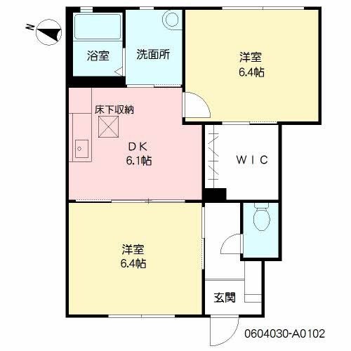 ディアスガーデン二番館 間取り