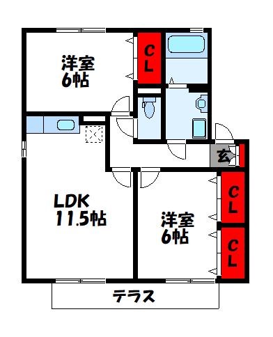 エクセル志免 間取り