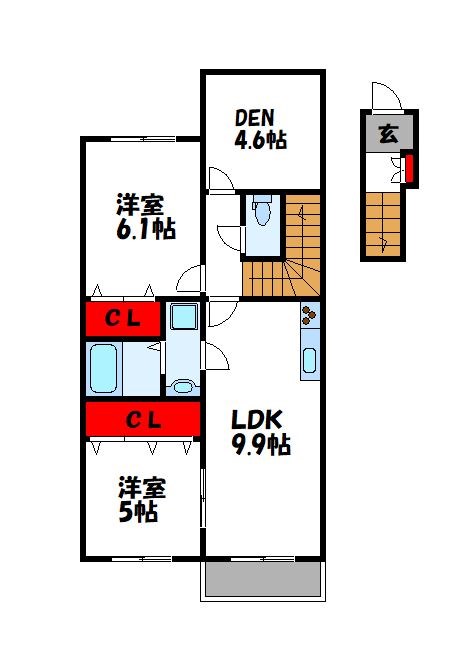 ソレイユ 間取り