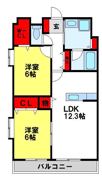 グラシーズコート 間取り