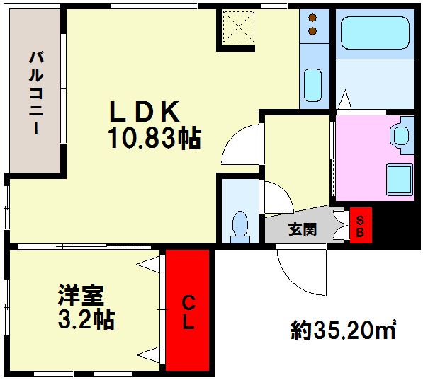 ソリッド高宮 間取り