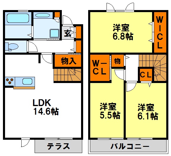 クレスト青山 間取り