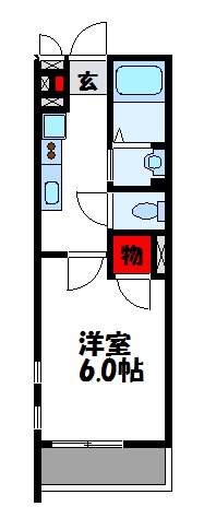 クレイノ空港南Ⅳ 間取り