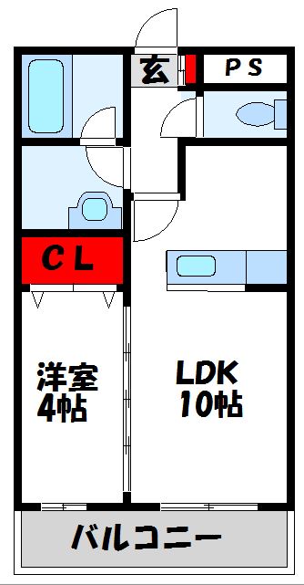 プレステージ赤間 間取り