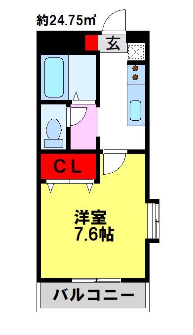 エクセルタウン蔵上Ⅱ  間取り