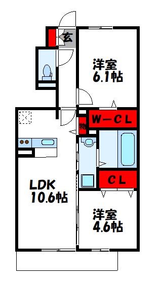 D-room植木 間取り