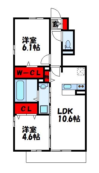 D-room植木 間取り