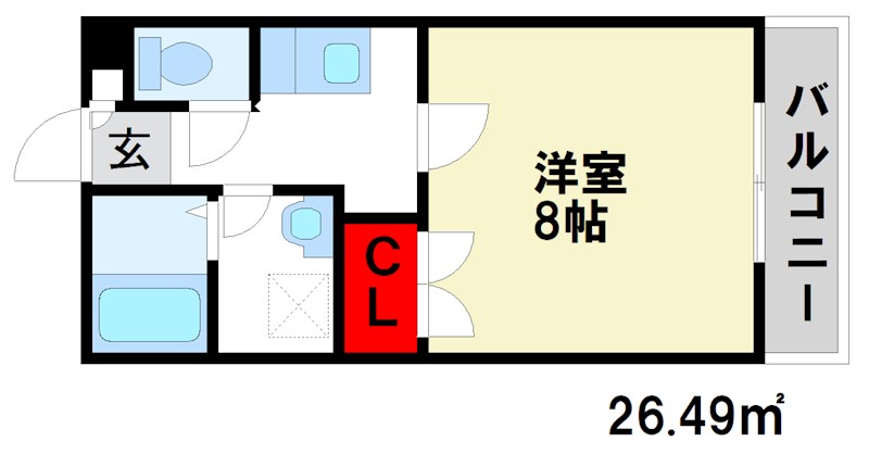バンベール五条 間取り