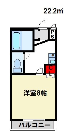 サバービア都府楼 間取り
