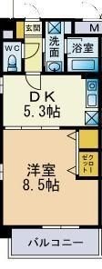 アドラブール干隈 間取り