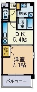 アドラブール七隈 間取り