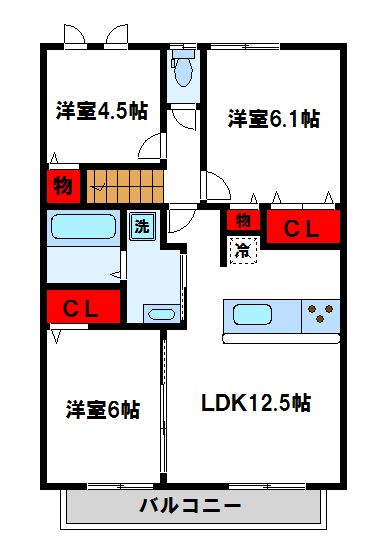 コンフォールヴィラ 間取り