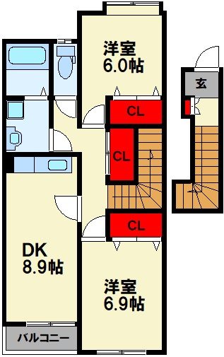 エクセレントハイム 間取り