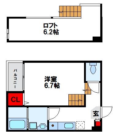 キャッスルスリー 間取り
