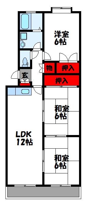 アネックス三苫 間取り