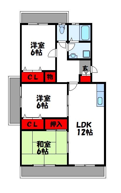 キャピタル長者原 間取り