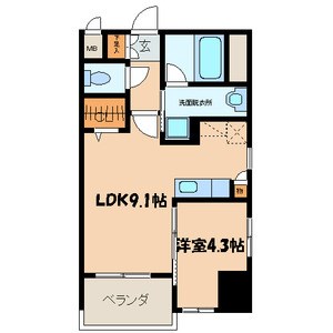 アイコリーネ城南 間取り