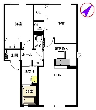 コンフォート博多南 間取り