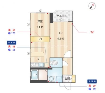 CAMELLIA　GARDEN 間取り