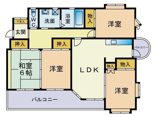 ブリアンハイツ 間取り