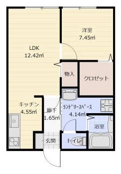 パレーシャル香椎 間取り