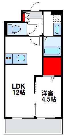 レジェンドソーラー日蒔野  210号室 間取り