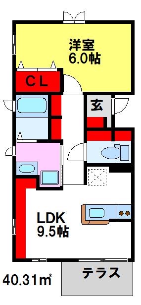 シャティエール 間取り