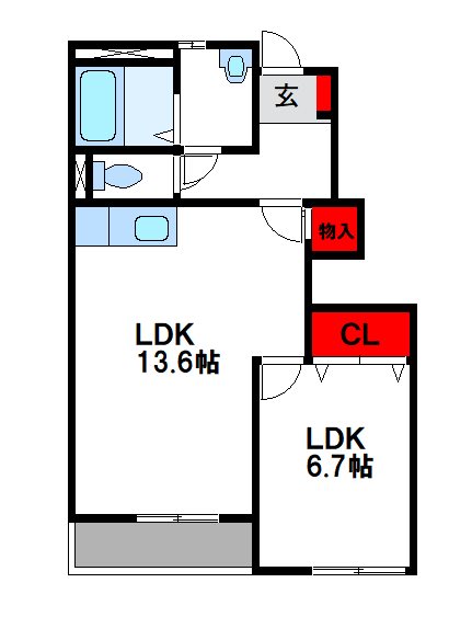 ストロベリーB 間取り