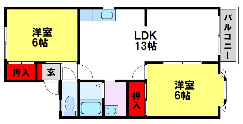 パーク・インビレッジ 間取り図